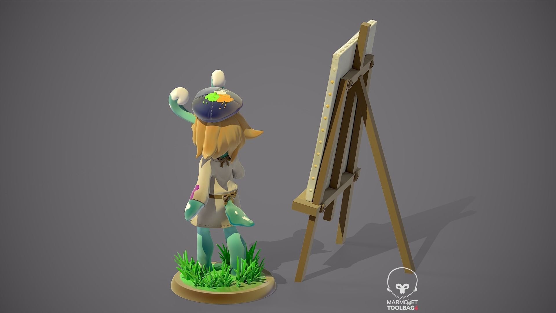 Mamere Meslusine Genshin impact 3D print model_6