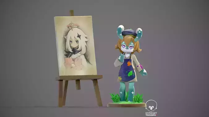 Mamere Meslusine Genshin impact