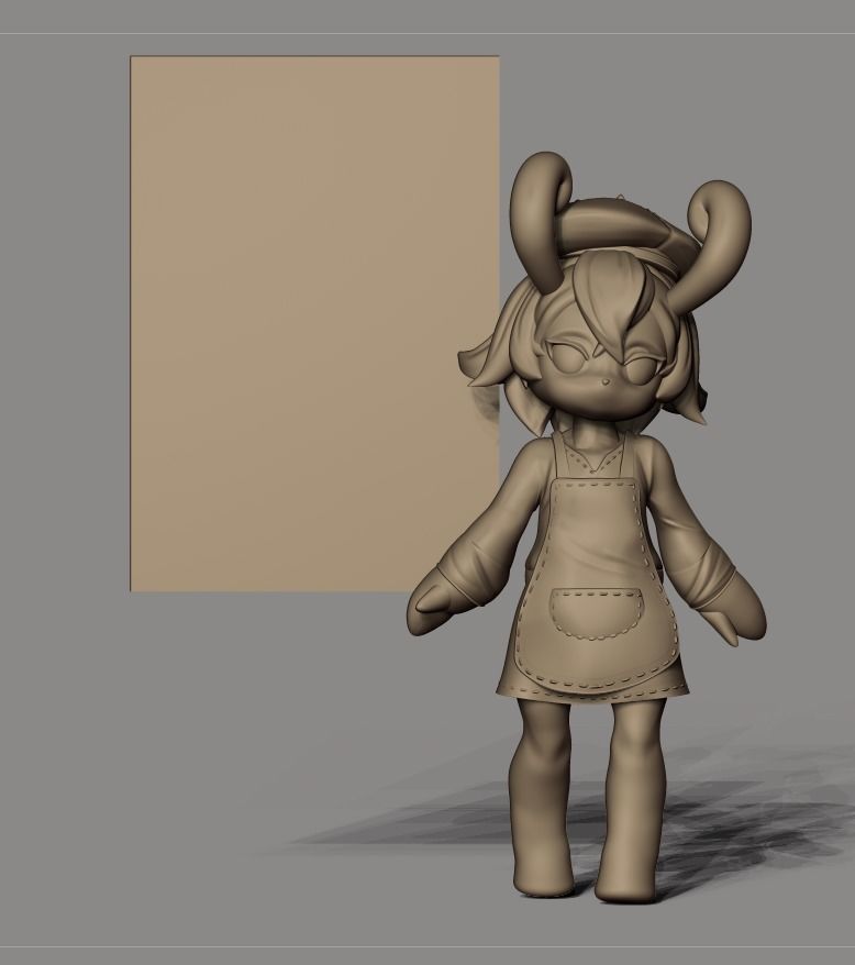 Mamere Meslusine Genshin impact 3D print model_22