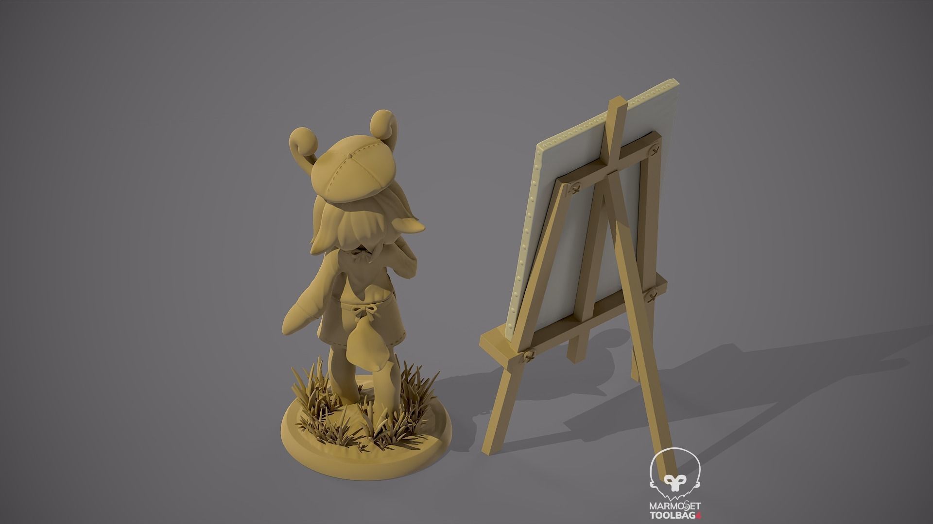 Mamere Meslusine Genshin impact 3D print model_15