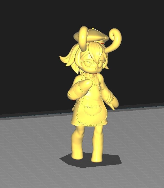 Mamere Meslusine Genshin impact 3D print model_16