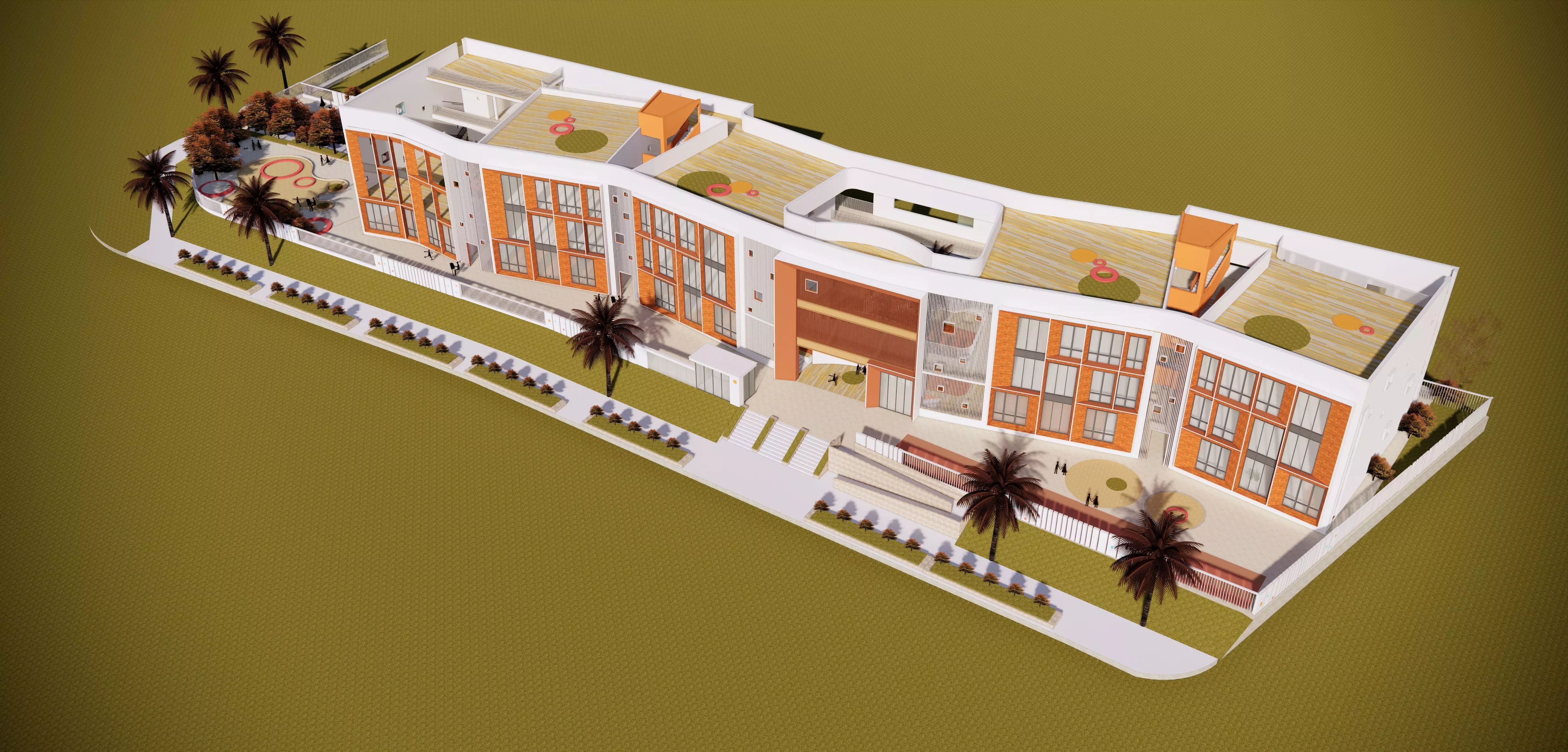 Kindergarten-SUNNY COAST 3D model