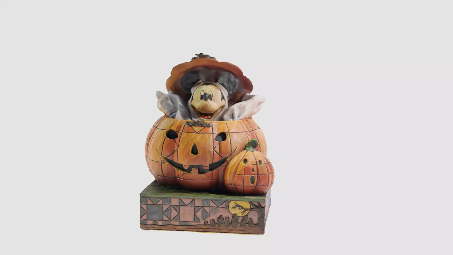 Mickey Pumpkin Low-poly 3D model