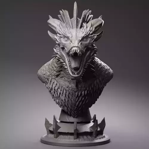Drogon bust 