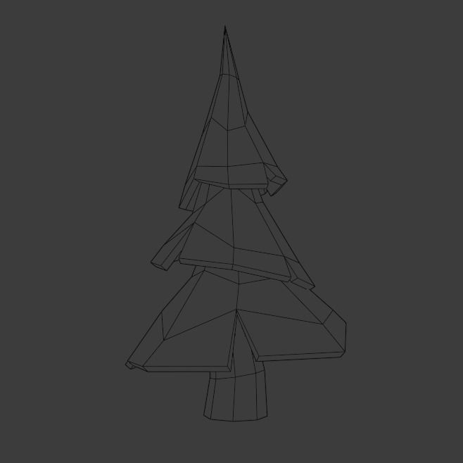 Low poly Tree Free low-poly 3D model_2