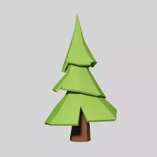 Low poly Tree
