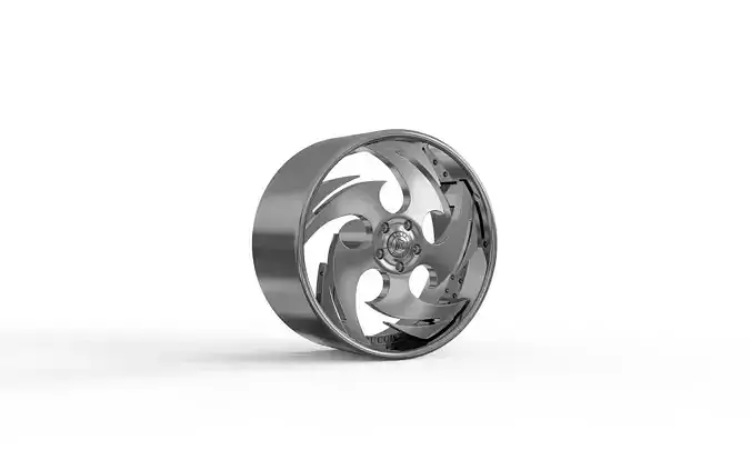RUCCI FORGED ganja CONCAVE WHEEL 3D print model