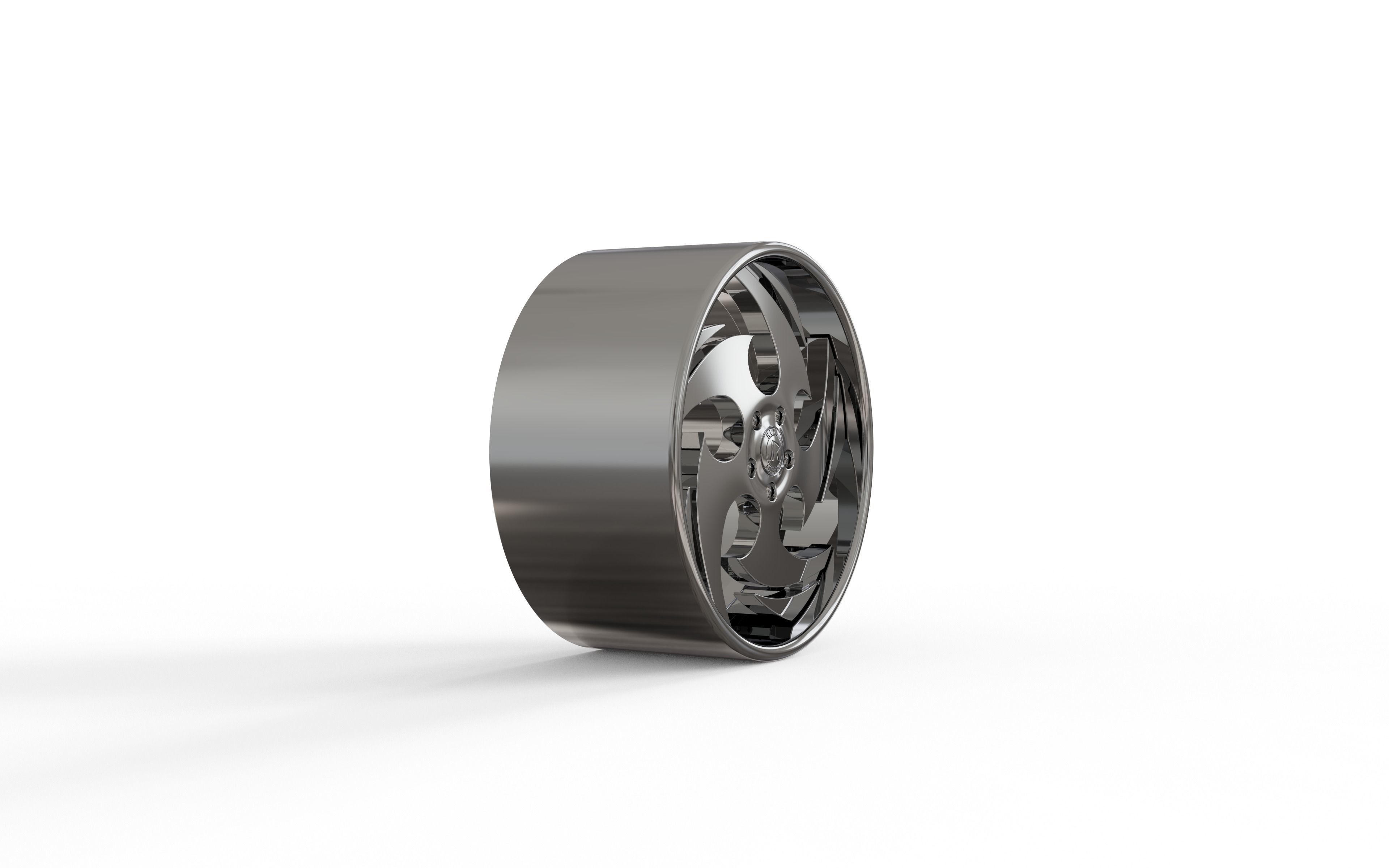 RUCCI FORGED ganja CONCAVE WHEEL 3D print model_2