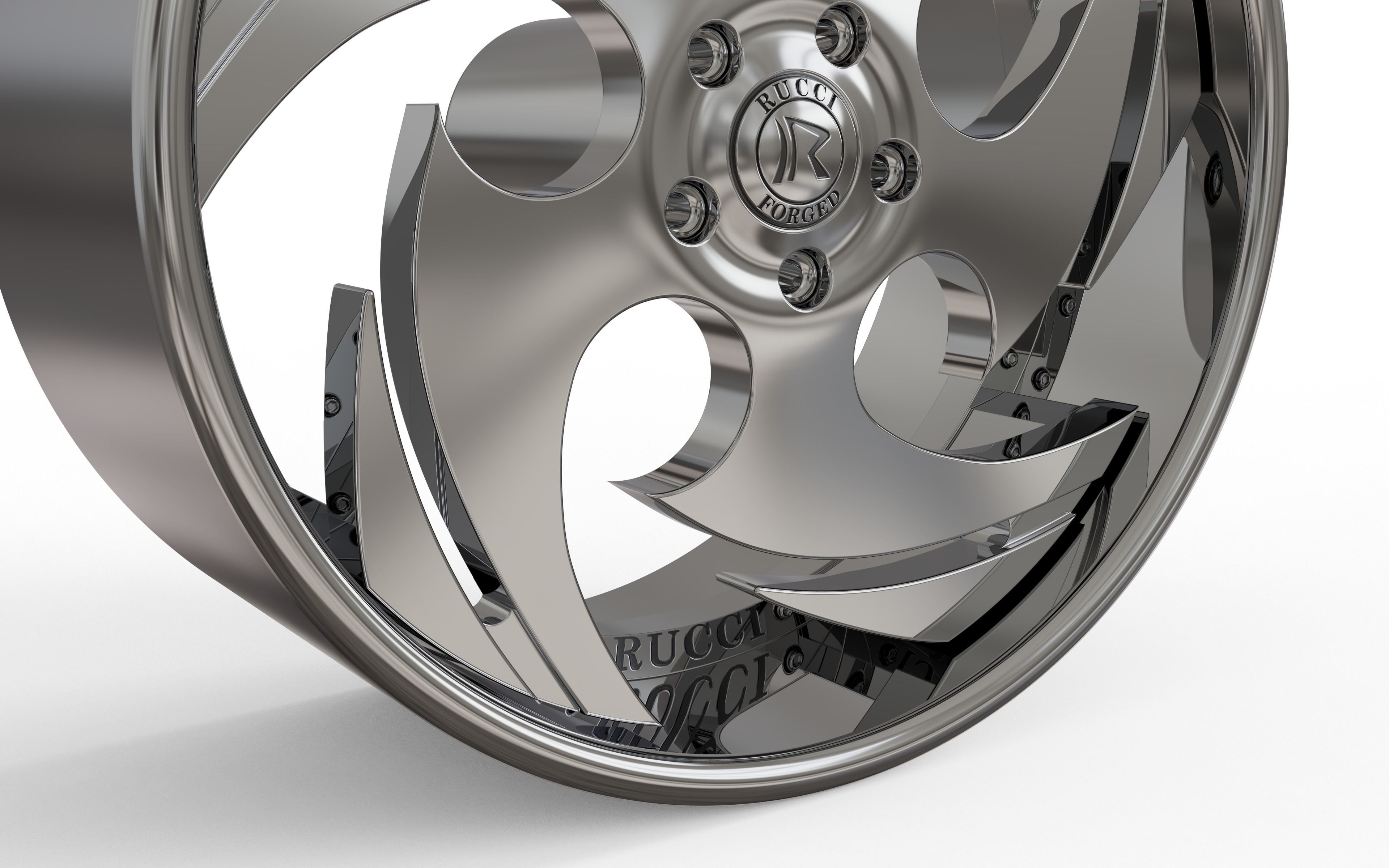 RUCCI FORGED ganja CONCAVE WHEEL 3D print model_8