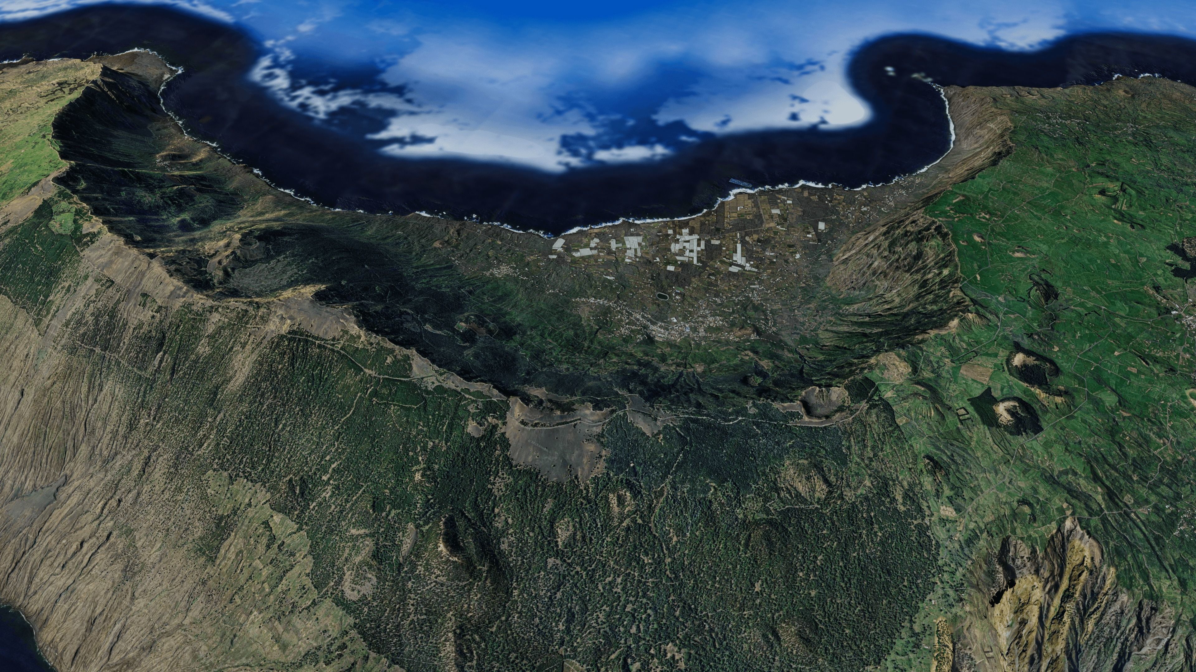 El Hierro Island full 3d model terrain 3D model_8