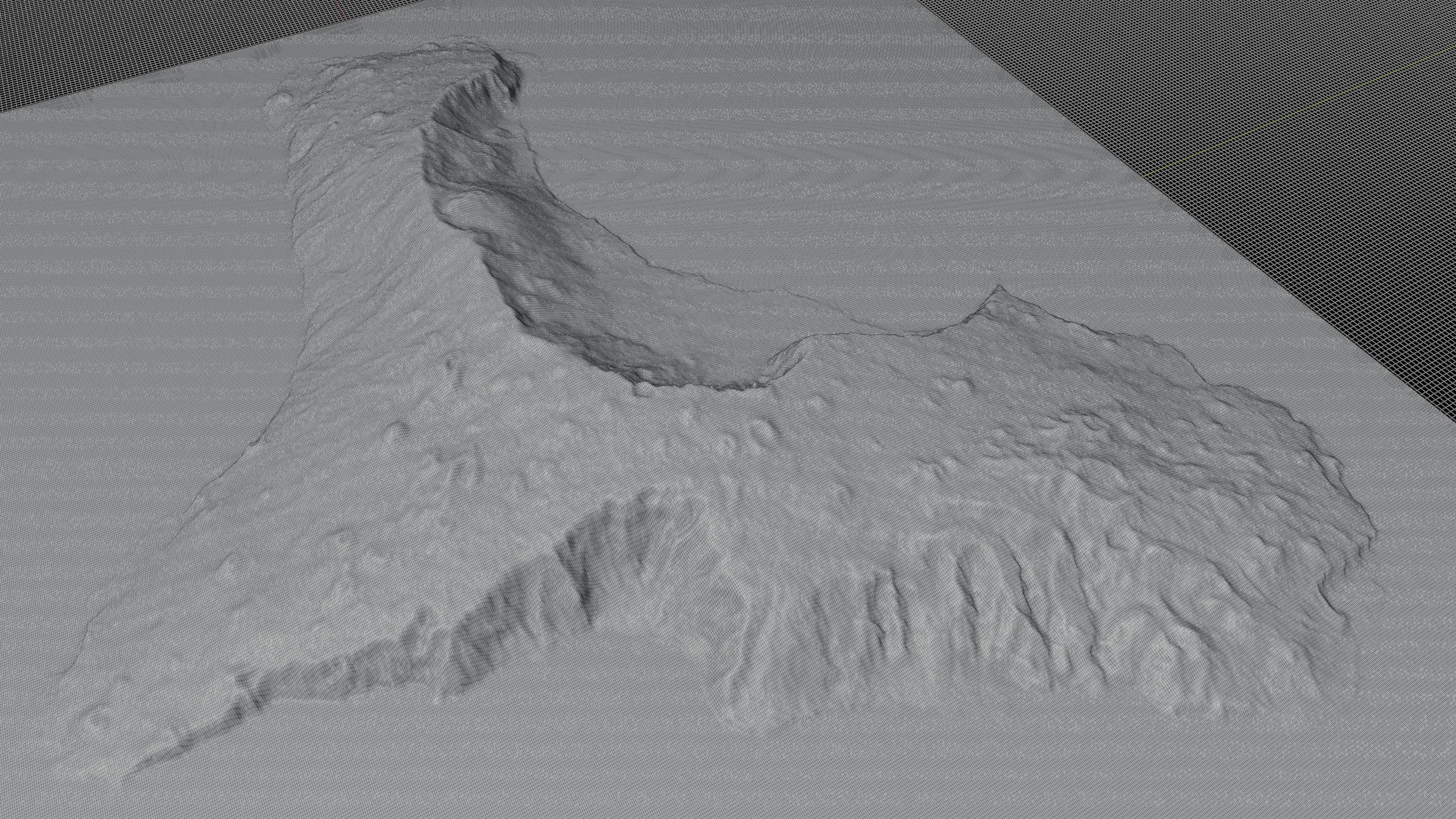 El Hierro Island full 3d model terrain 3D model_2