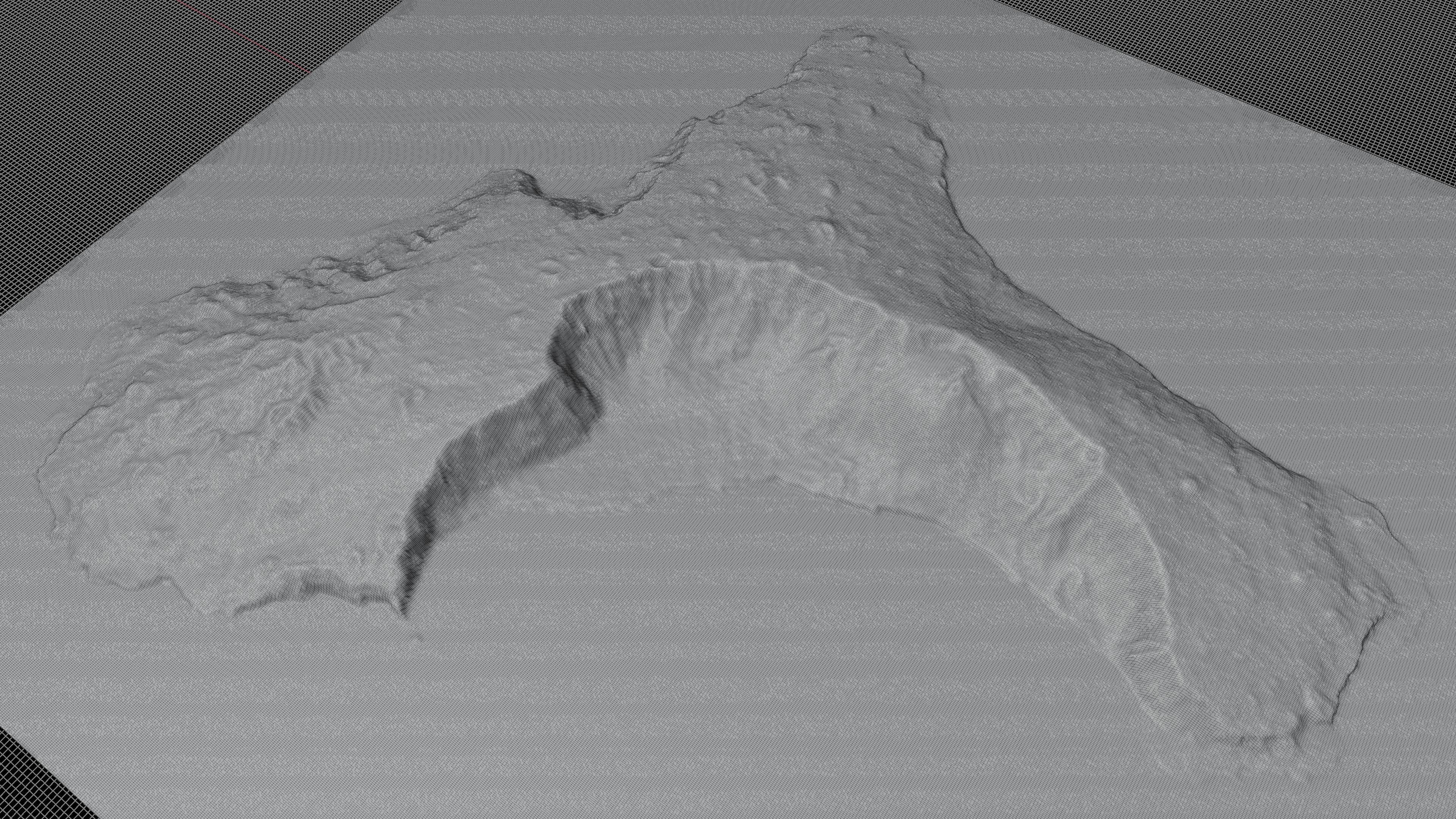 El Hierro Island full 3d model terrain 3D model_13