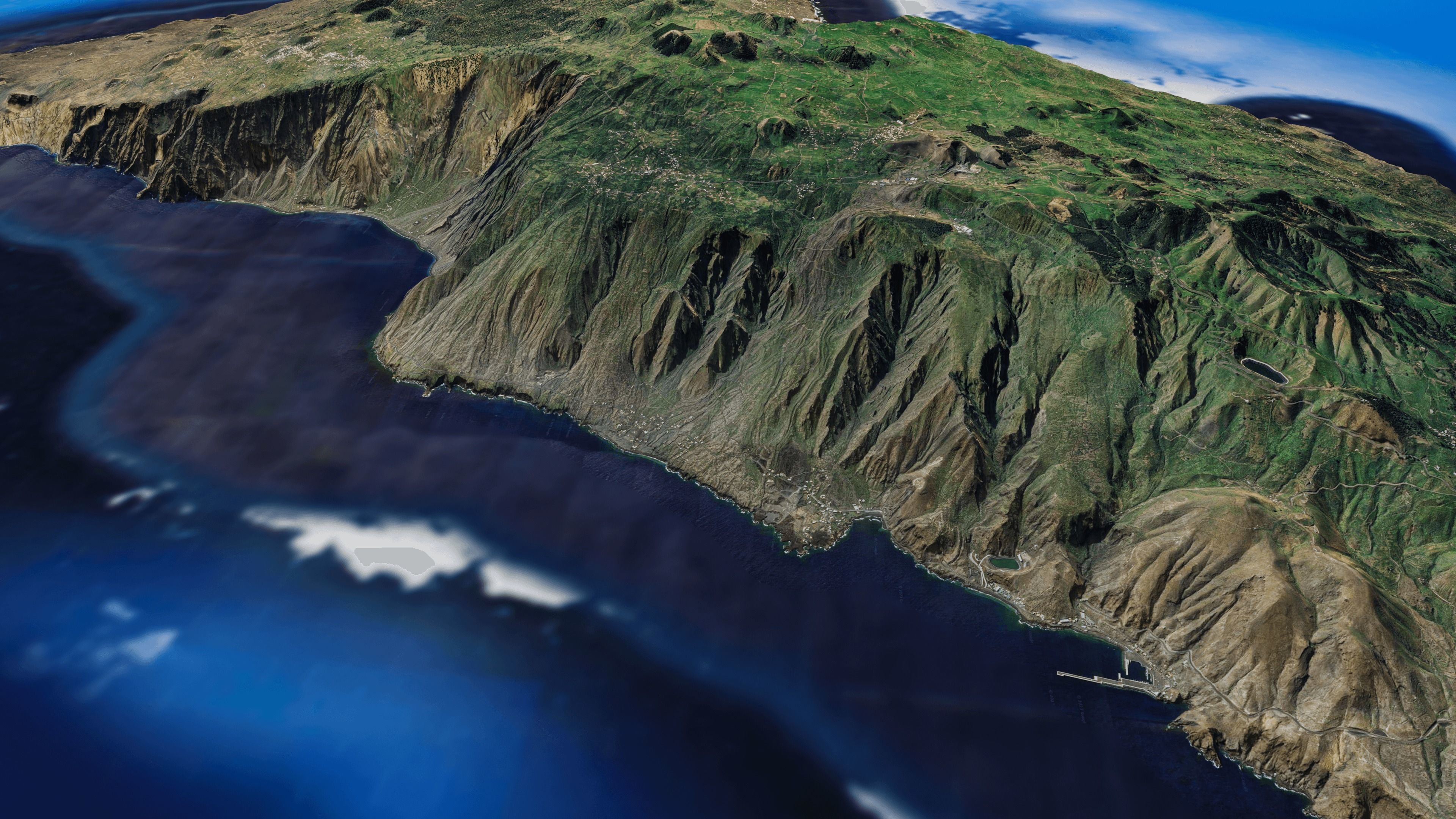 El Hierro Island full 3d model terrain 3D model_10