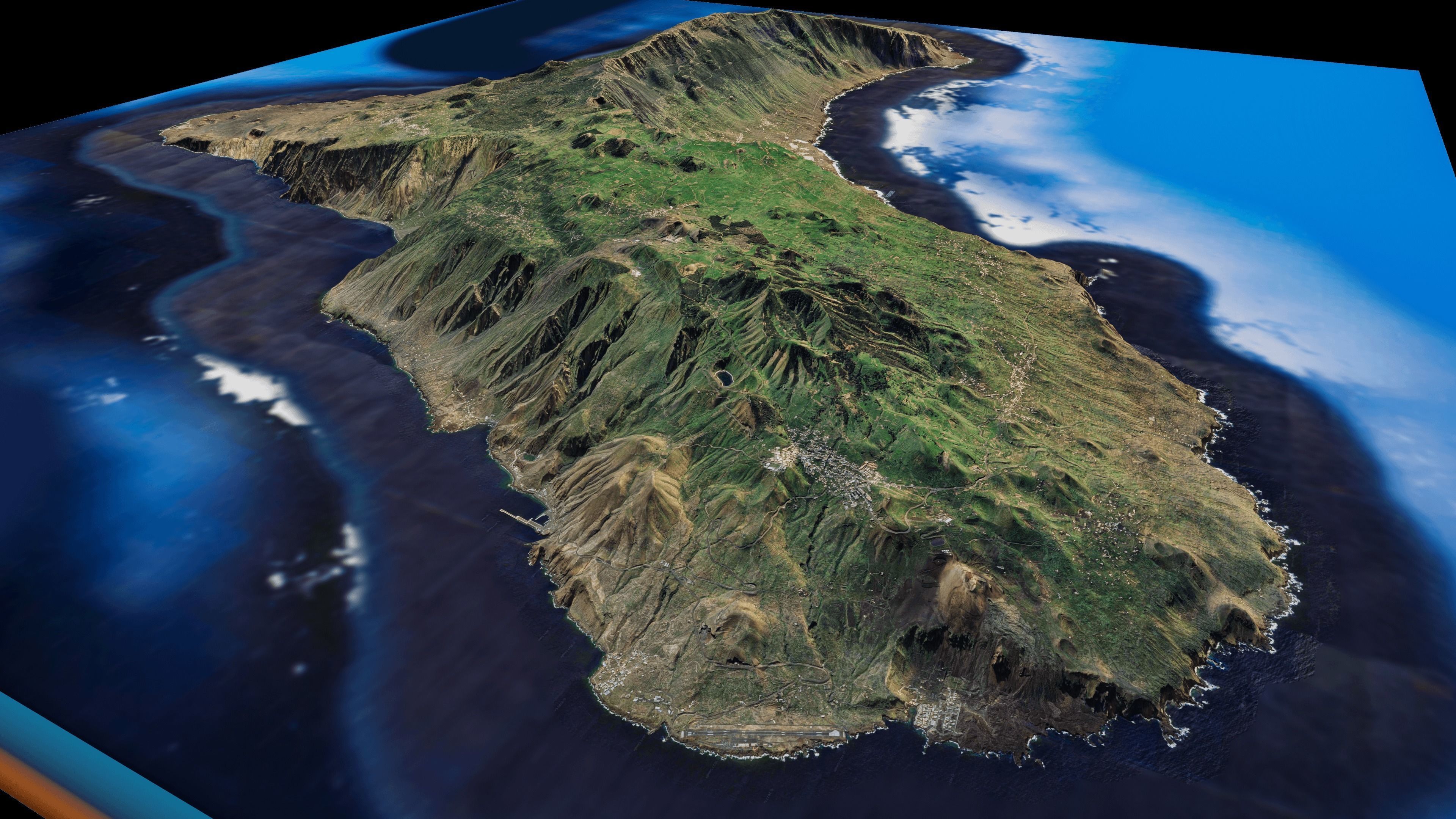 El Hierro Island full 3d model terrain 3D model_5