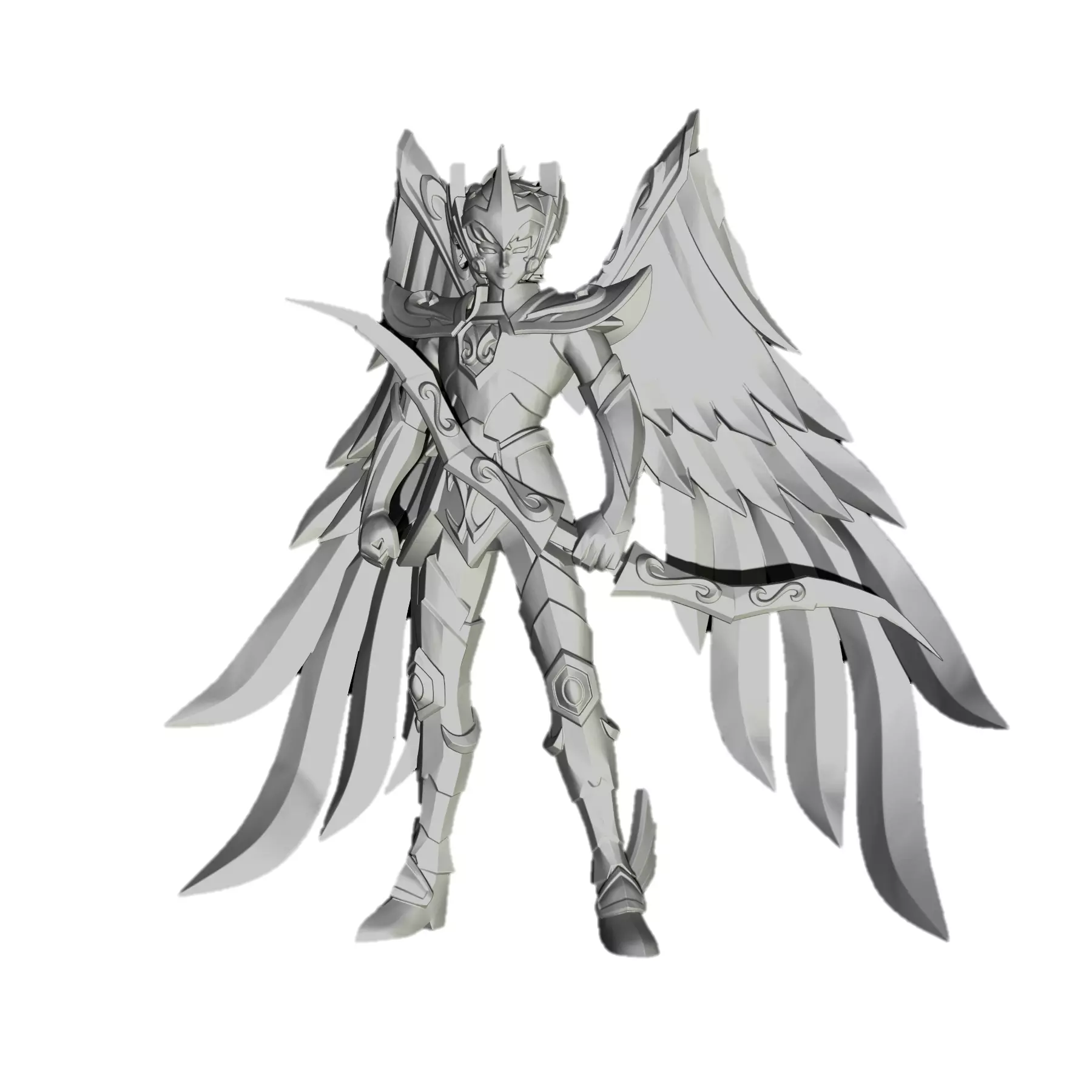 Miniature Saint Seiya Aiolos Sagitario 3D print model_0