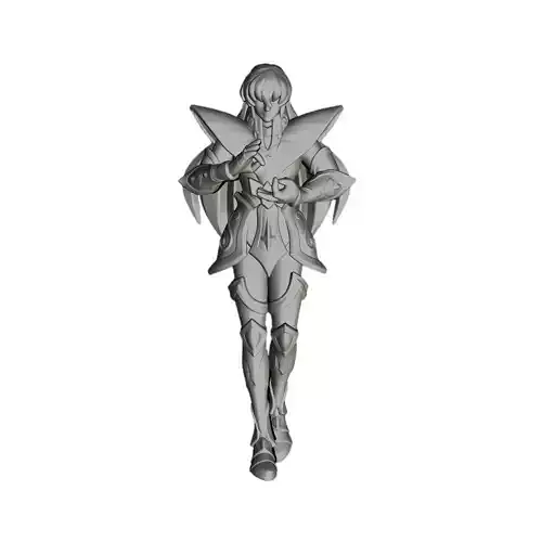 Miniature Saint Seiya Virgo Shaka 3D print model