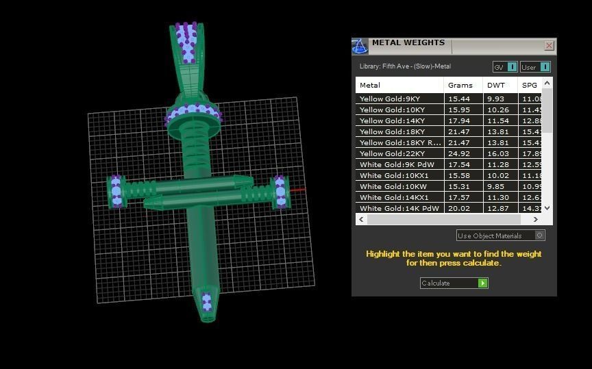 Dije de Clavo 3D print model_2