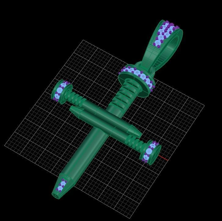 Dije de Clavo 3D print model_1