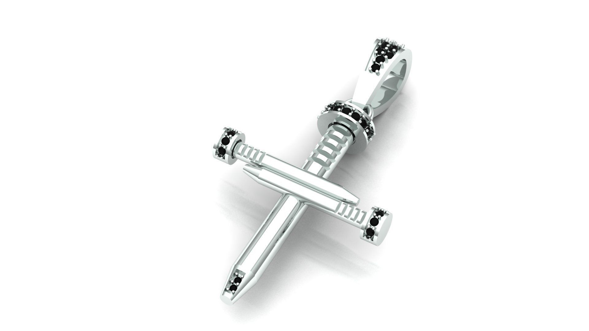 Dije de Clavo 3D print model_5