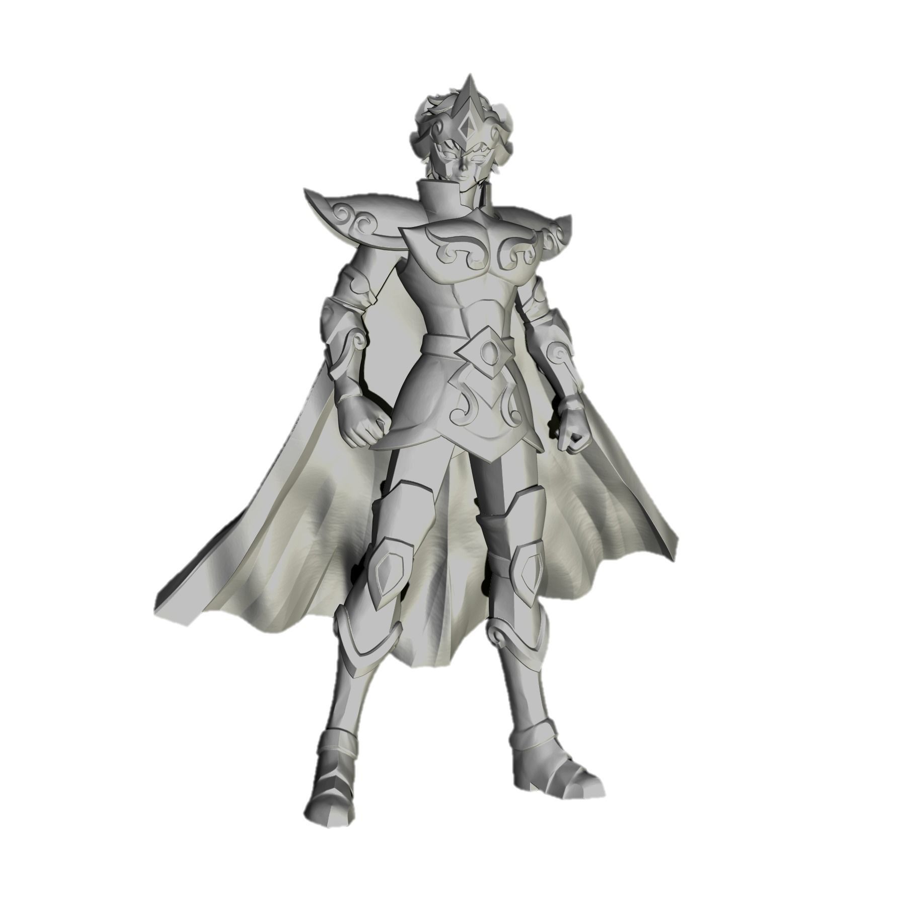 12 Miniatures Saint Seiya  3D print model_2