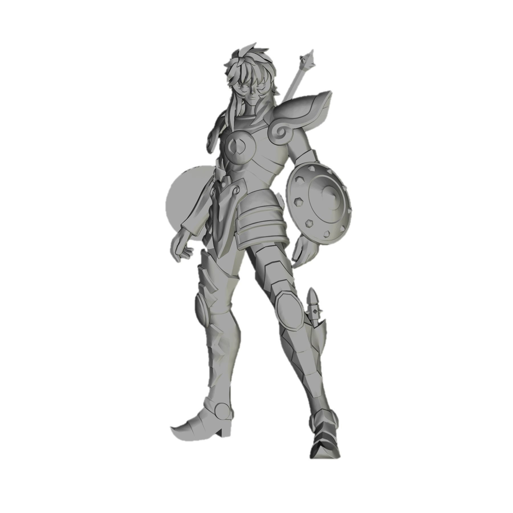 12 Miniatures Saint Seiya  3D print model_6