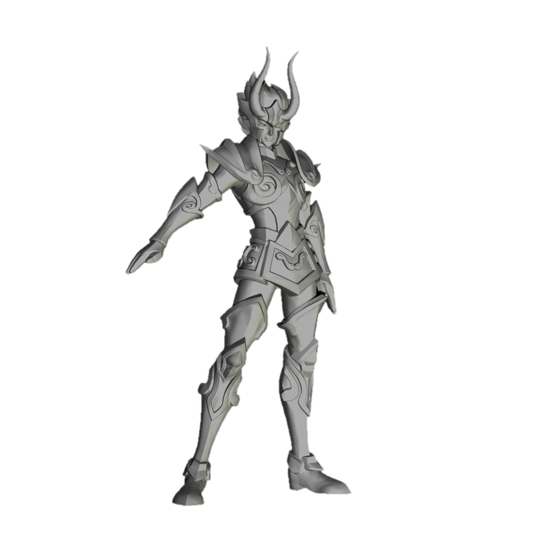 12 Miniatures Saint Seiya  3D print model_12