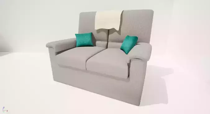 Sofa High Poly