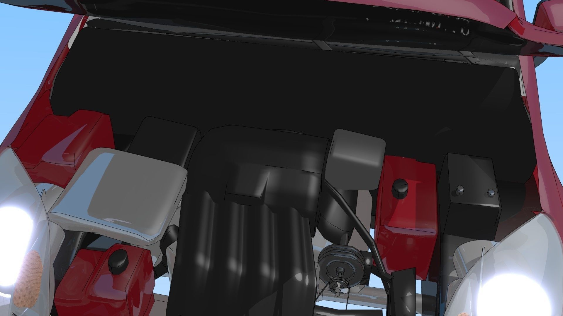 2016 Nissan Versa NOTE SR Toon Shaded Free 3D model_9