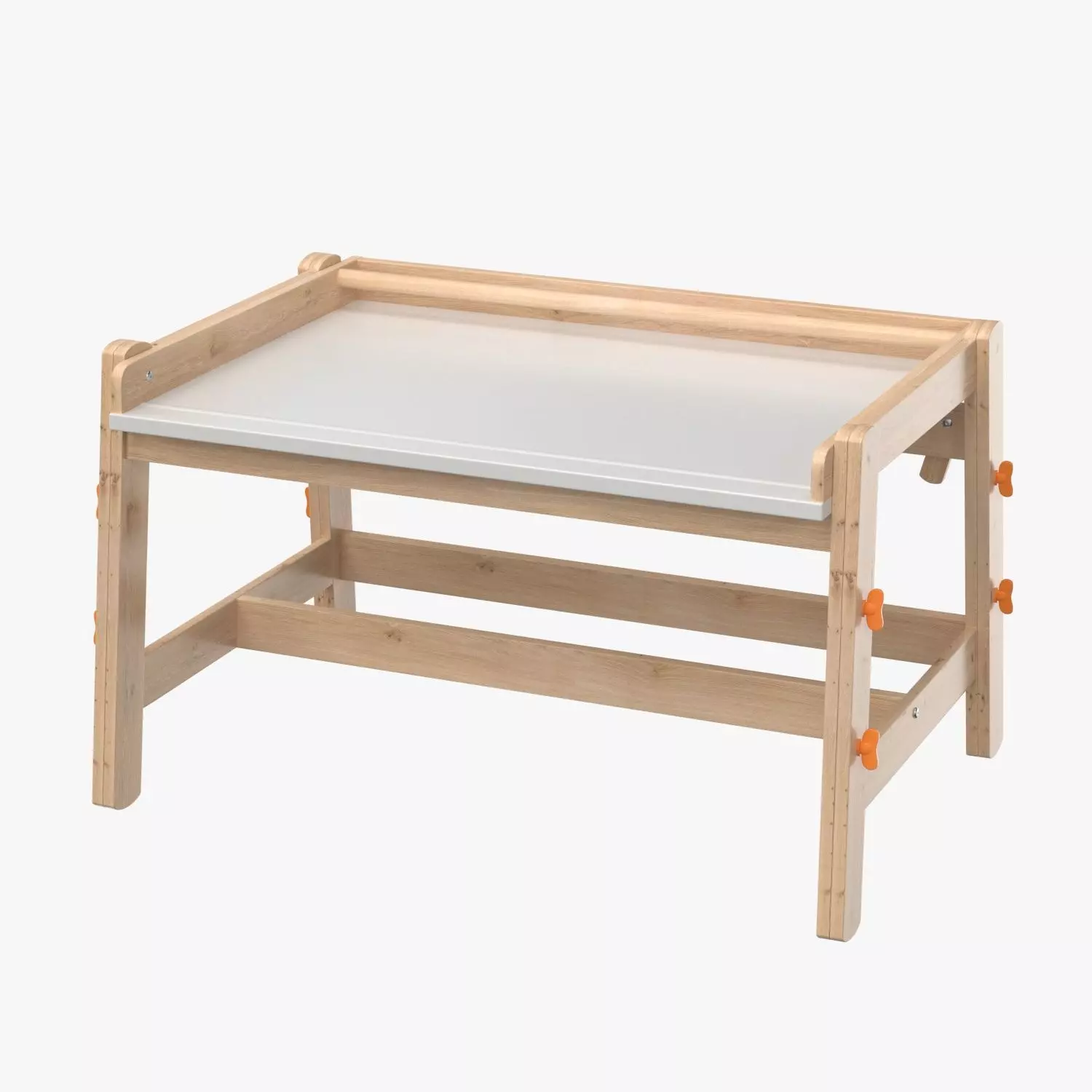 Flisat Childrens Desk 3D model_0