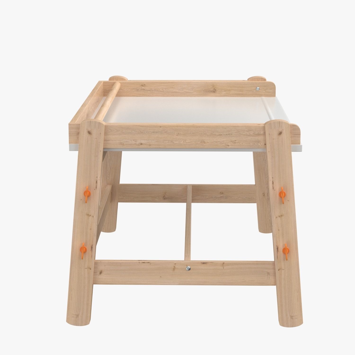 Flisat Childrens Desk 3D model_1