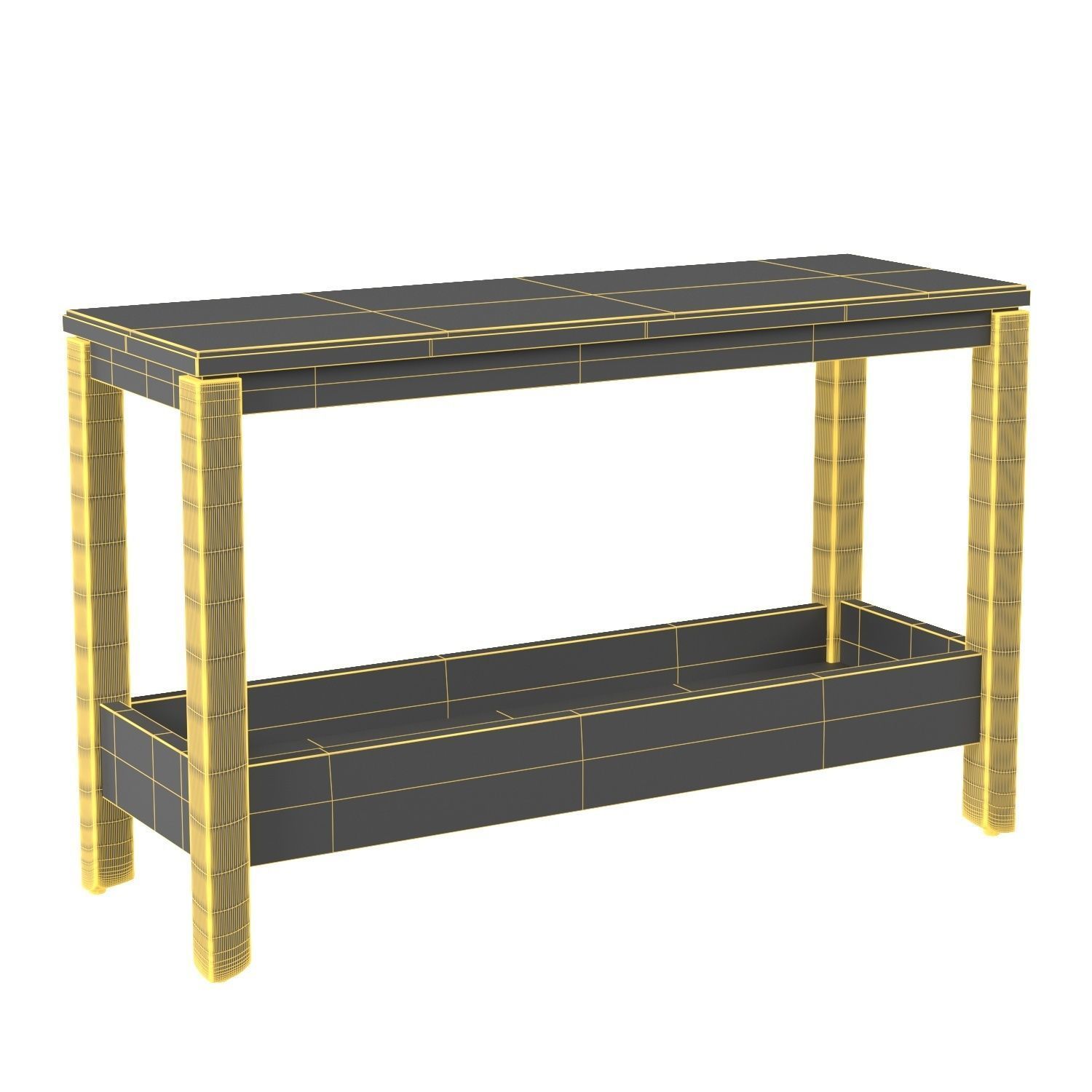 Havsta Console Table 3D model_5