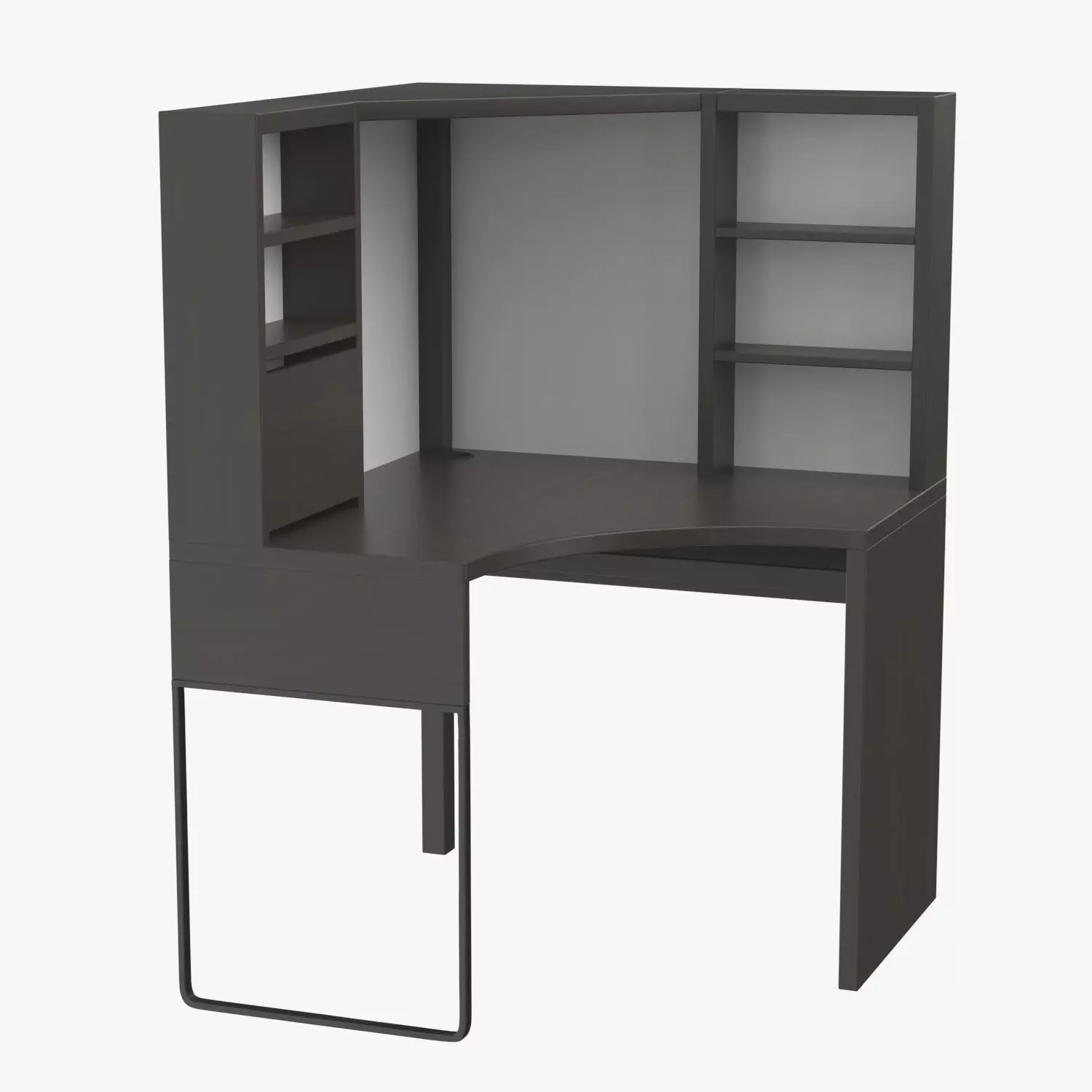 Micke Corner Workstation 3D model_0