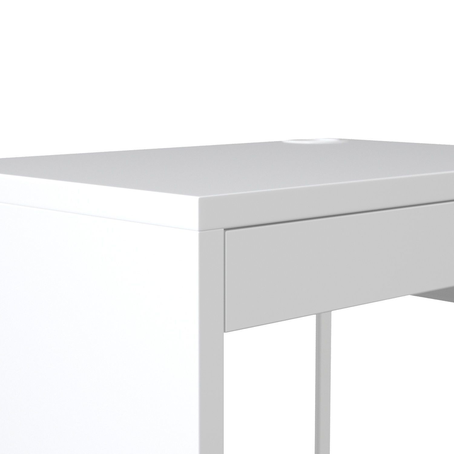 Rectangular Micke Desk PBR 3D model_3