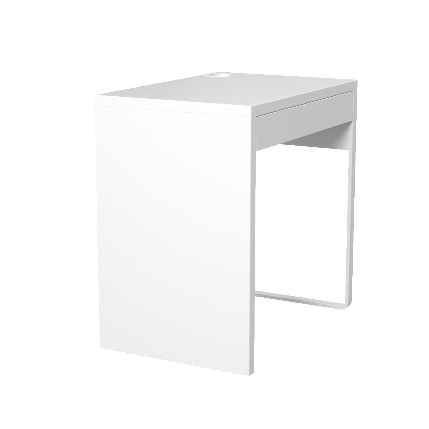 Rectangular Micke Desk PBR 3D model_1