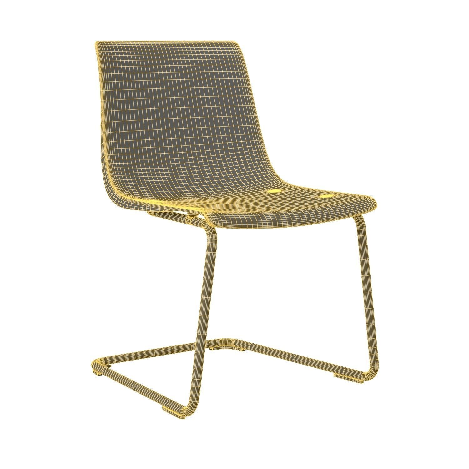 Tobias Chair 3D model_5