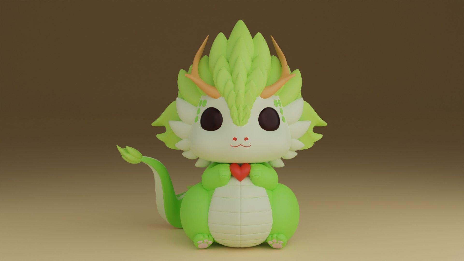 dragon 3D print model_6