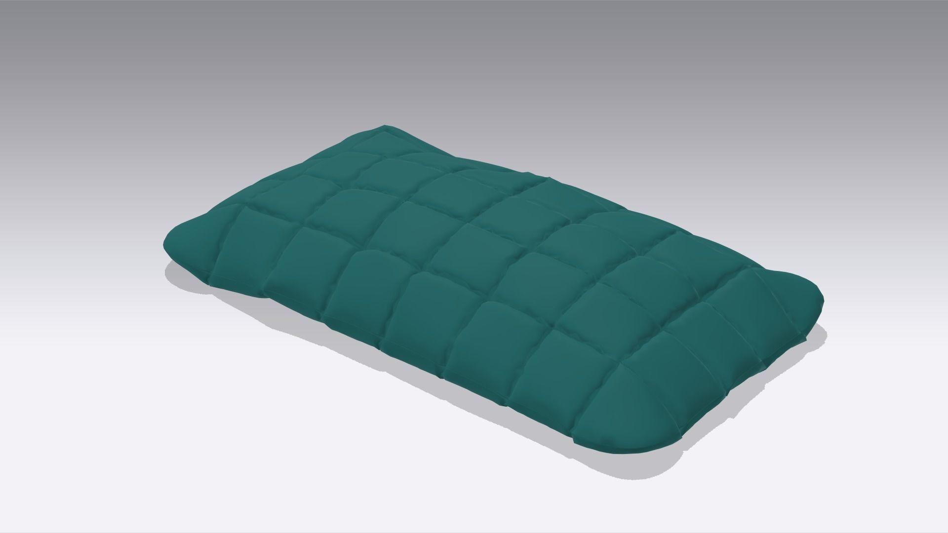 Pillow  Low-poly 3D model_1