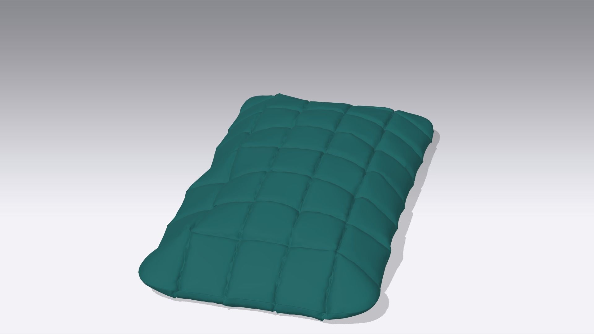 Pillow  Low-poly 3D model_3