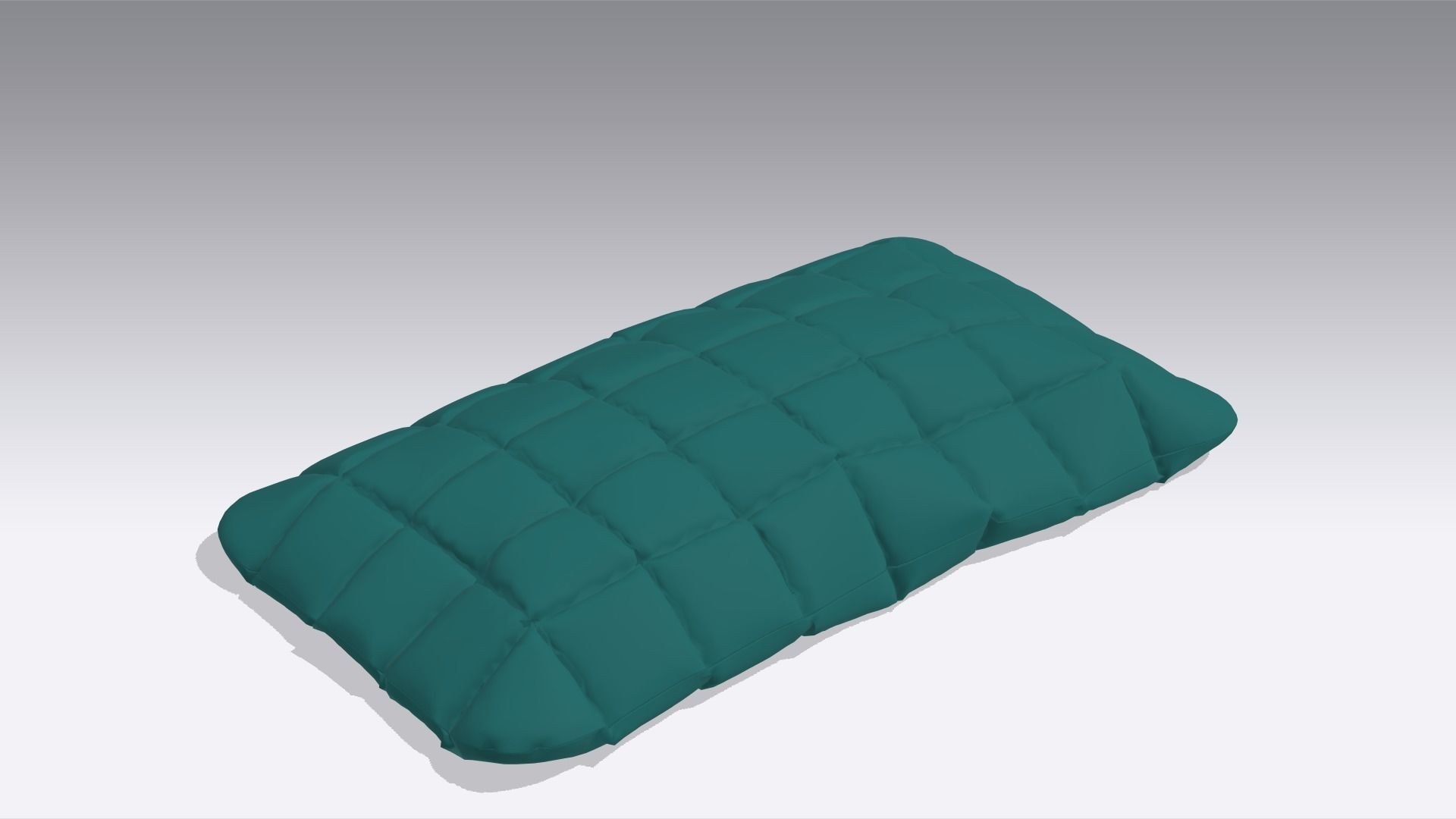 Pillow  Low-poly 3D model_5