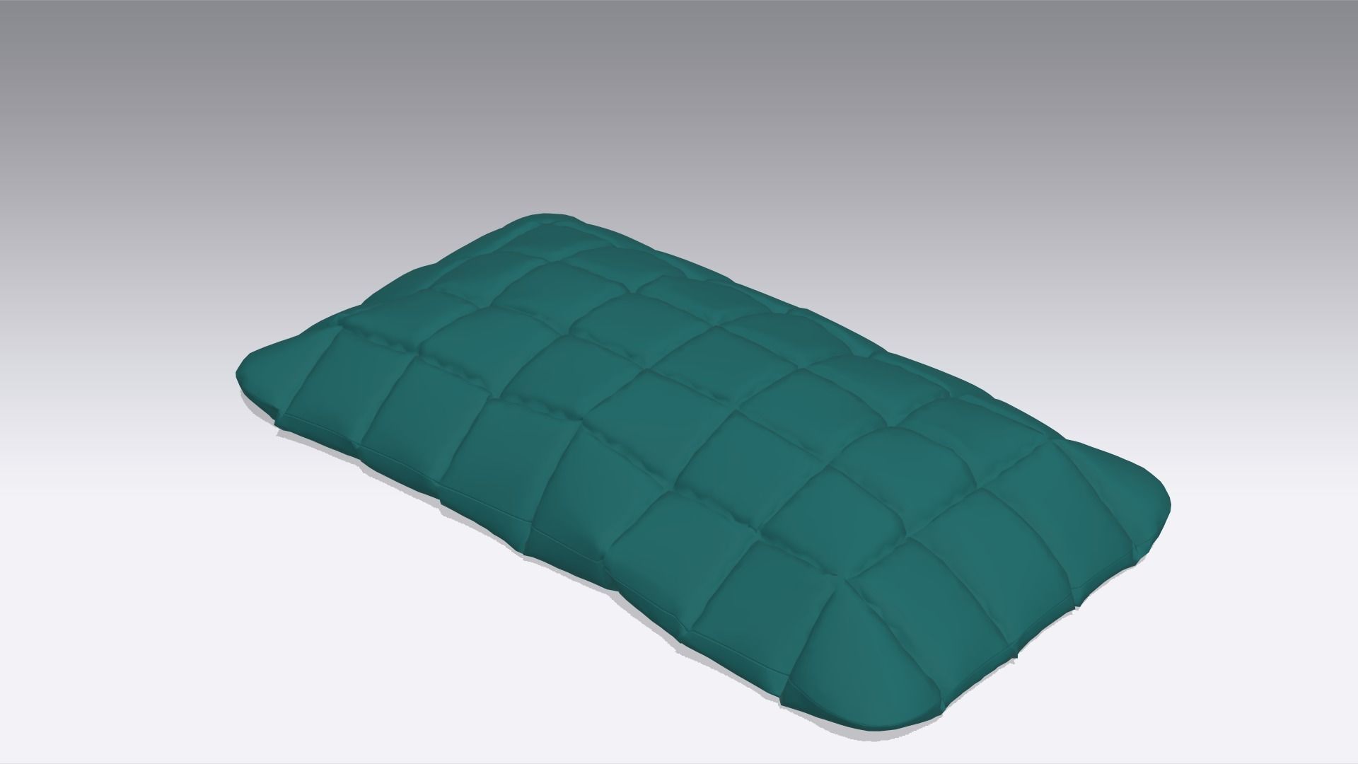 Pillow  Low-poly 3D model_4