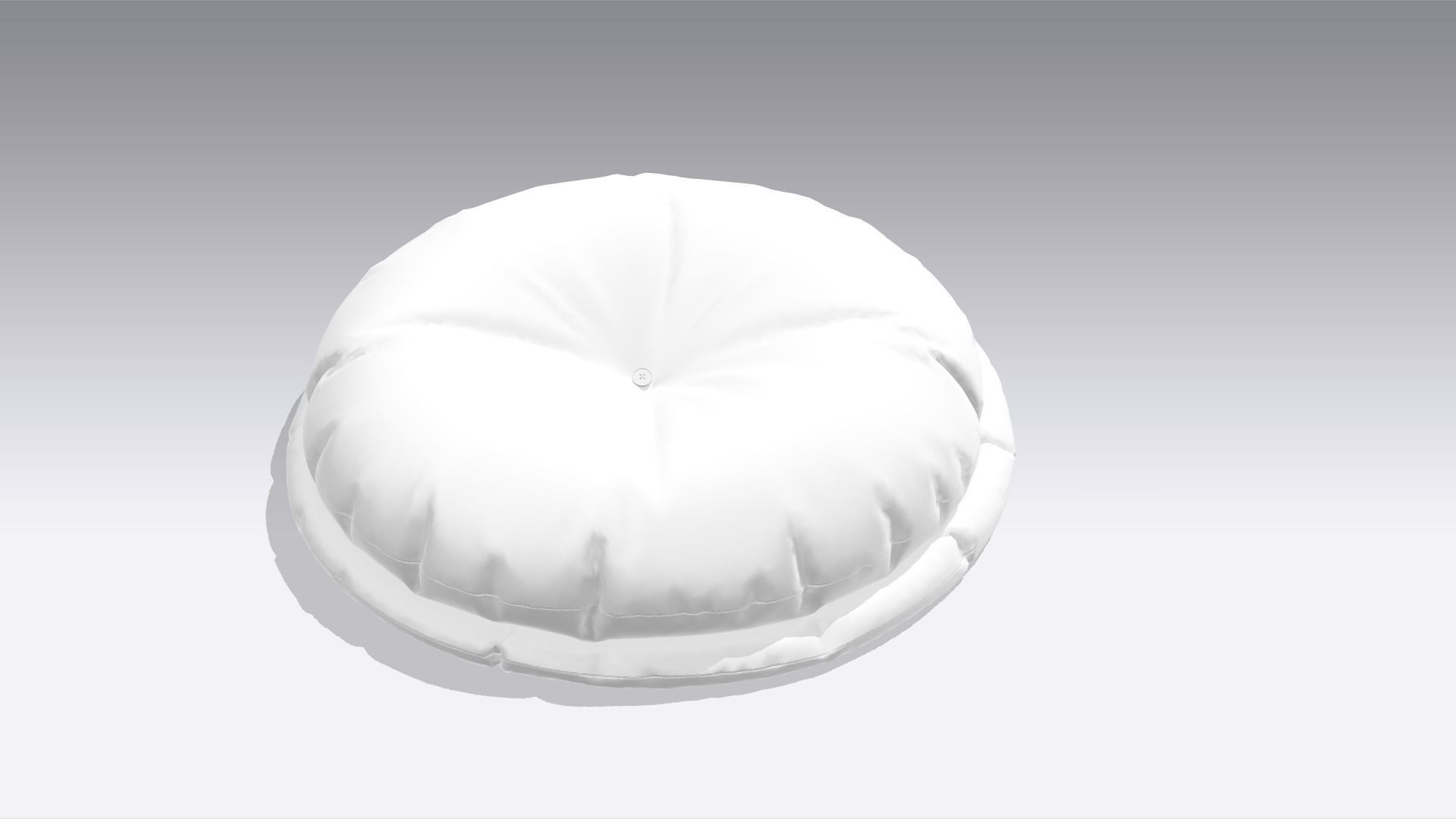 Cushion - Pillow Low-poly 3D model_3