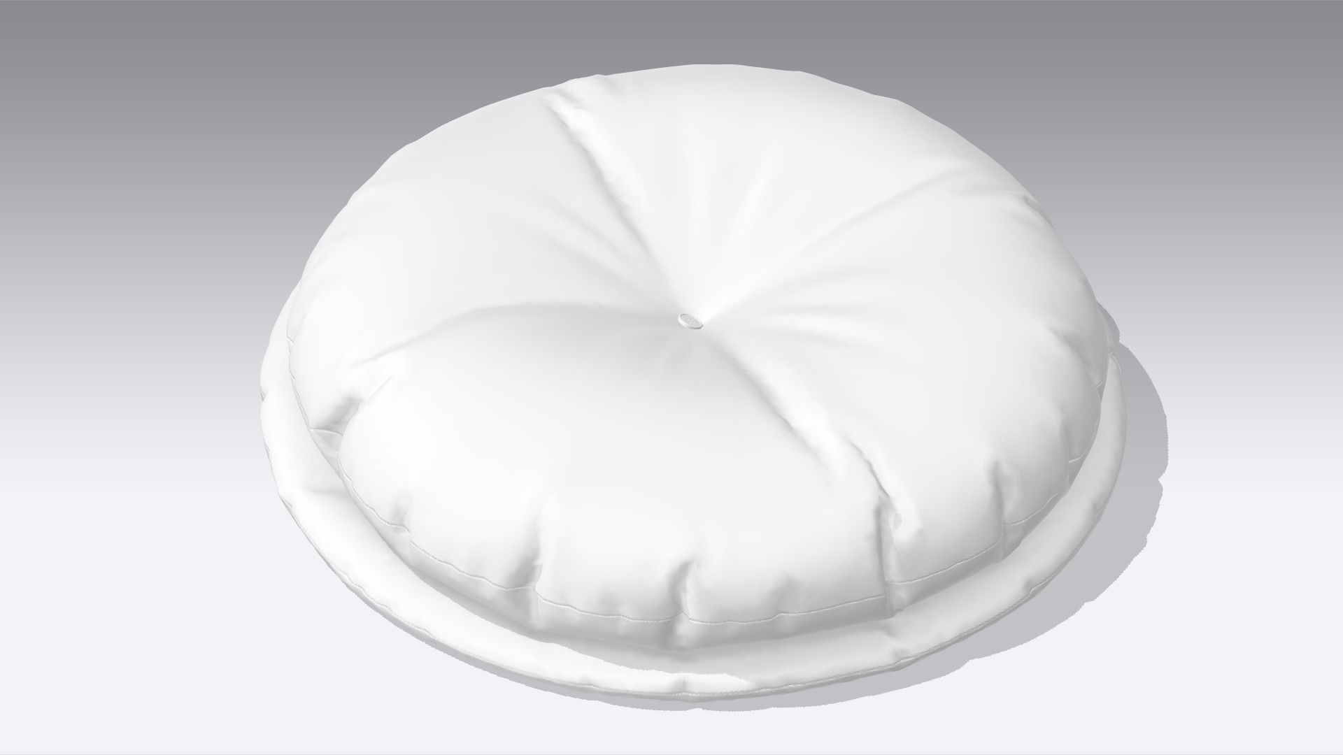 Cushion - Pillow Low-poly 3D model_5