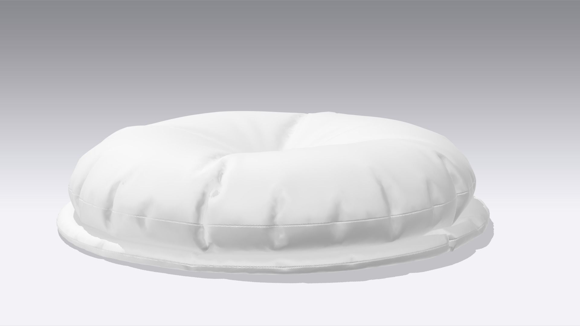 Cushion - Pillow Low-poly 3D model_4