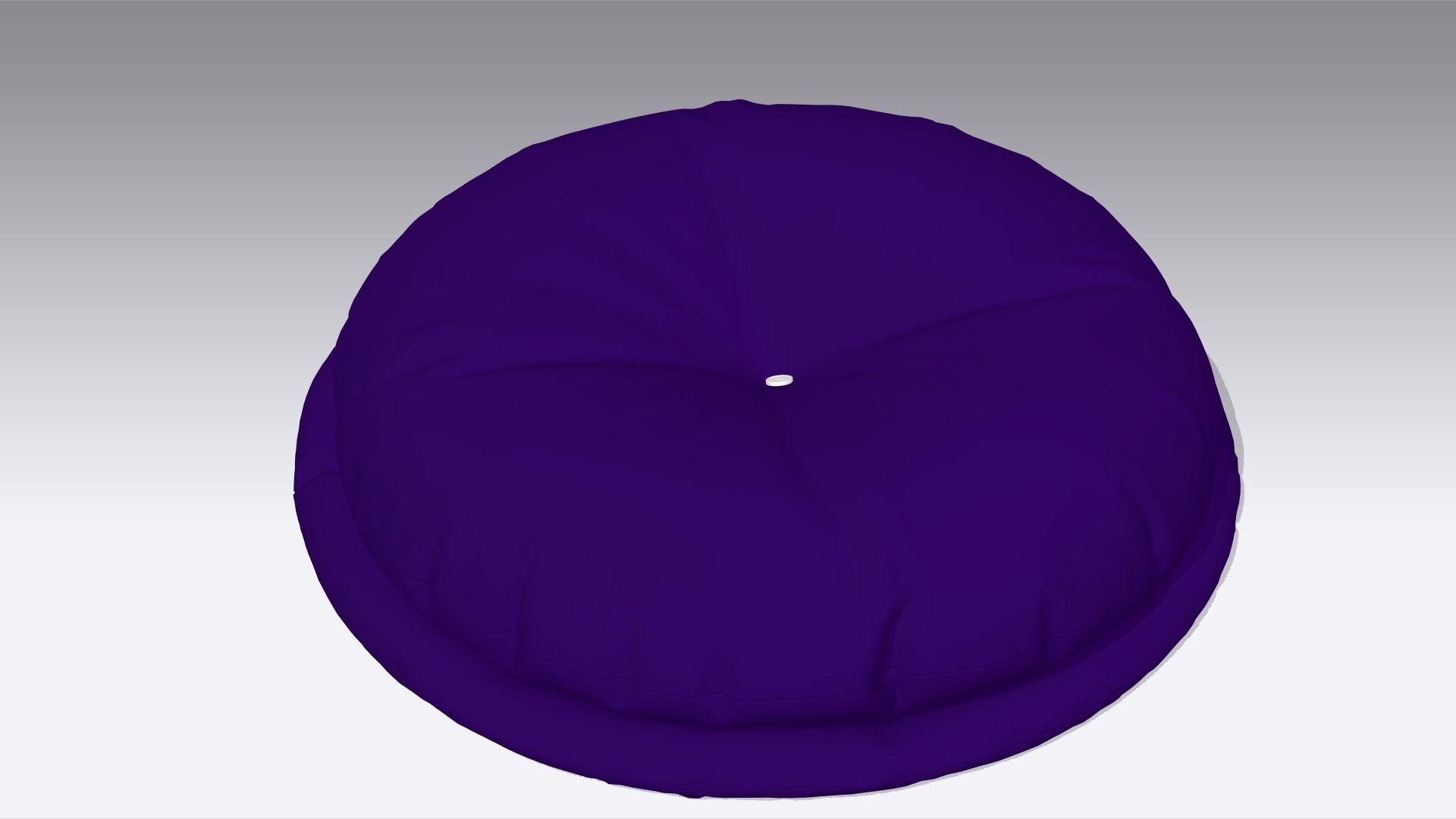 Cushion - Pillow Low-poly 3D model_6