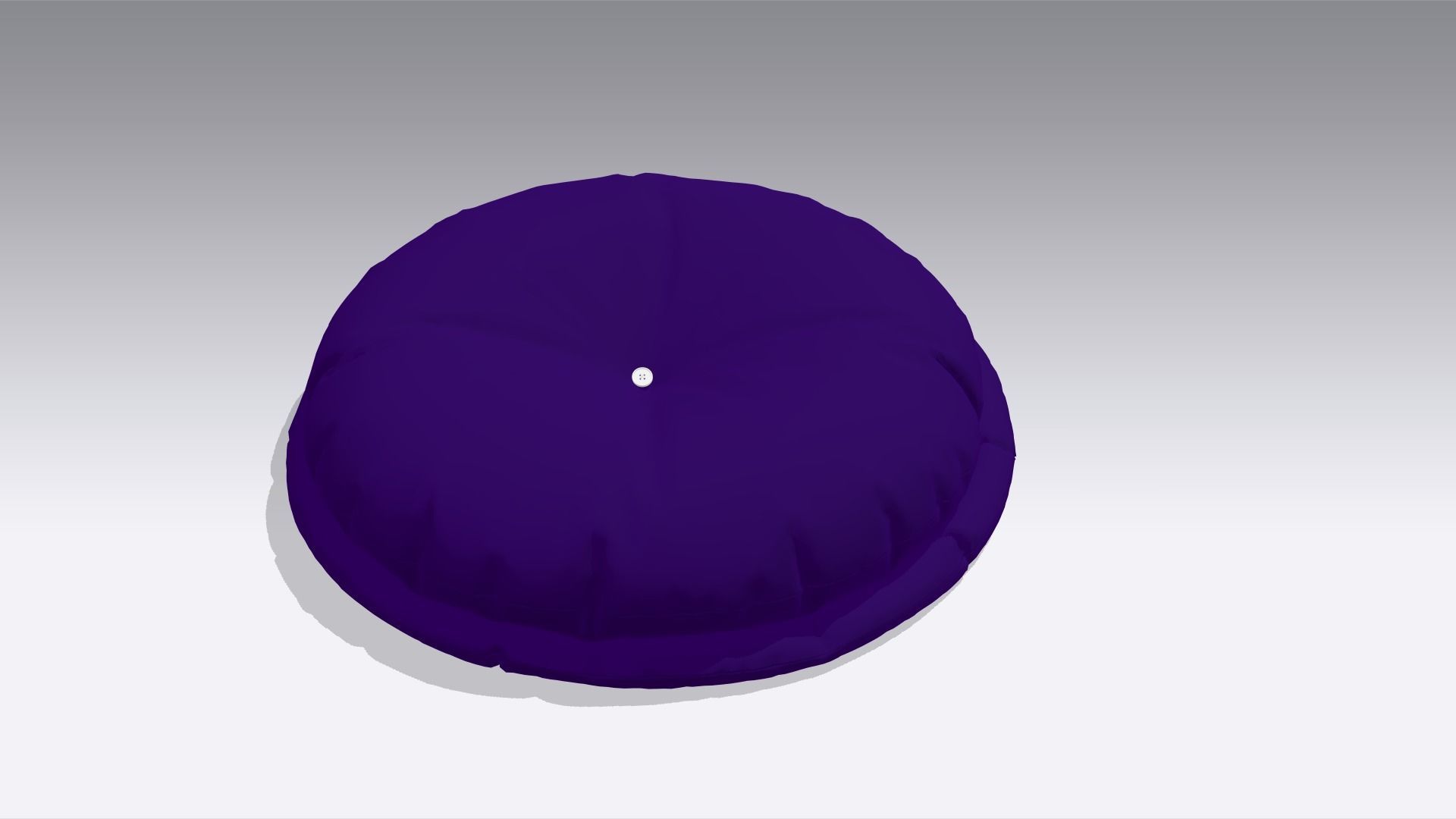 Cushion - Pillow Low-poly 3D model_4