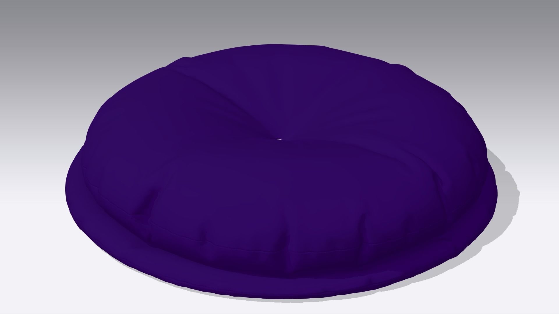 Cushion - Pillow Low-poly 3D model_1