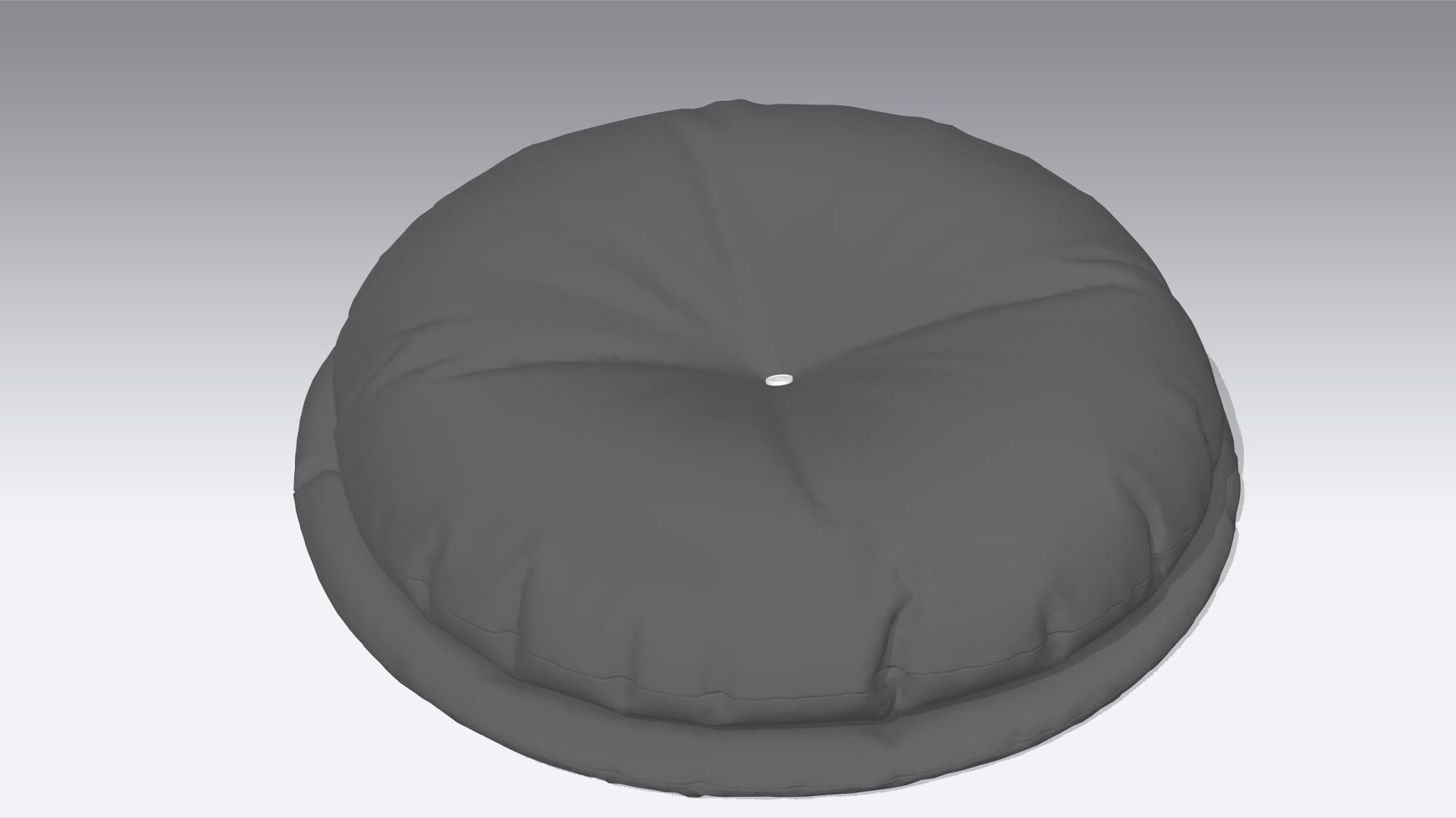 Cushion - Pillow Low-poly 3D model_6