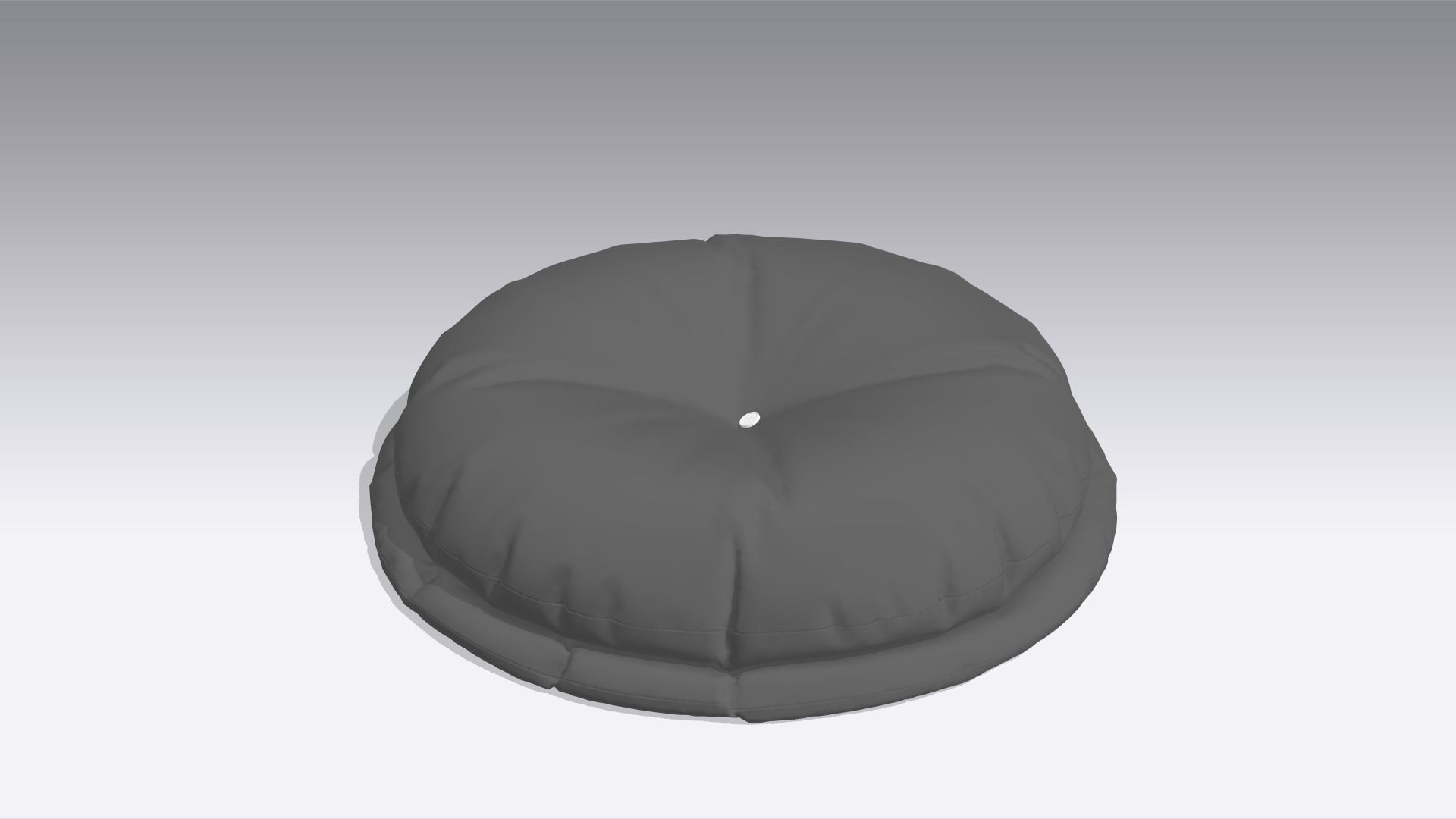 Cushion - Pillow Low-poly 3D model_2