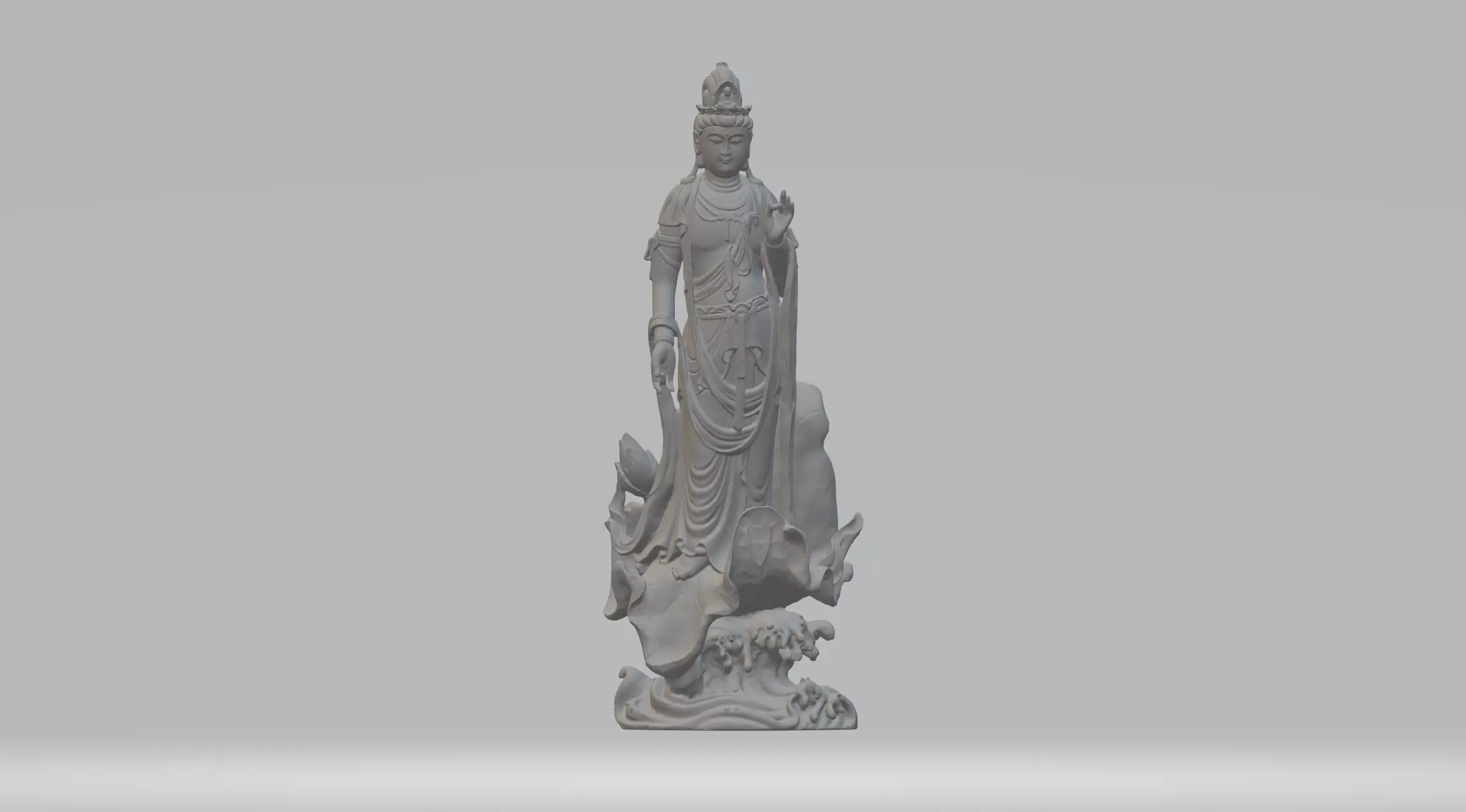 Avalokitesvara Bodhisattva 3D print model