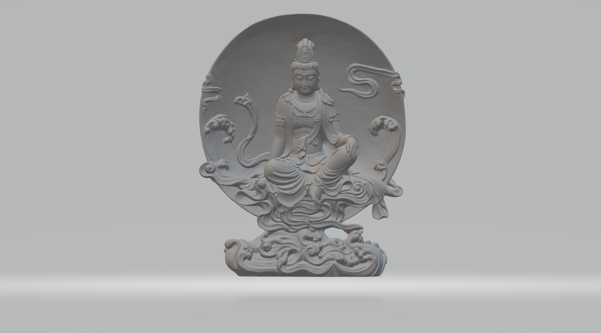 Jinmei - Guanyin 3D model 3D printable | CGTrader
